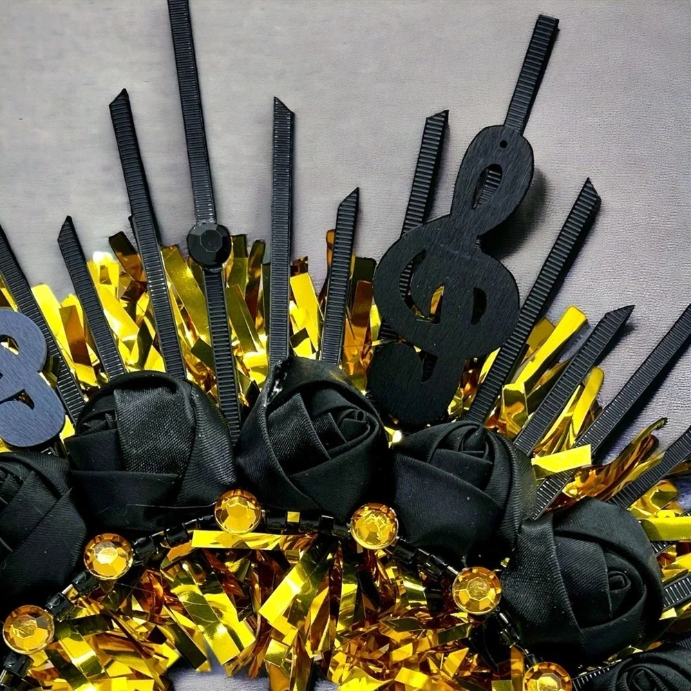 Unique Jazz Fest Headpiece – New One-of-a-Kind Music-Inspired Accessory!